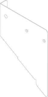 BOSCH Ersatzteil TTNR: 8738804948 Halteblech Trafo CLA-1 everp