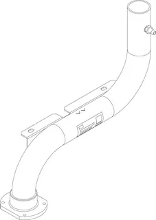 BOSCH Ersatzteil TTNR: 8738804935 Gasanschlussrohr VM CLA-1 150-300 everp