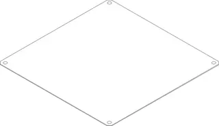BOSCH Ersatzteil TTNR: 8738804934 Abeckung Haube hinten CLA-1 everp