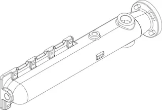 BOSCH Ersatzteil TTNR: 8738804663 Vor- / Rücklaufrohr CLA-1 4Gld everp