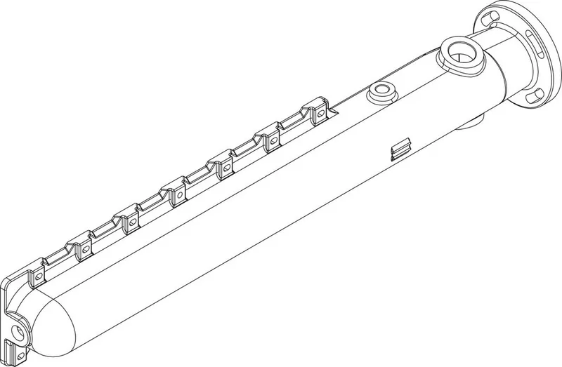 BOSCH Ersatzteil TTNR: 8738804660 Vor- / Rücklaufrohr CLA-1 7Gld everp