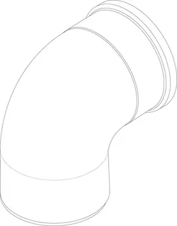 BOSCH Ersatzteil TTNR: 8738804602 Abgasbogen DN-200 everp