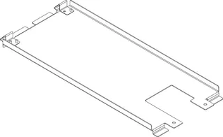 BOSCH Ersatzteil TTNR: 8737602169 Platte unten