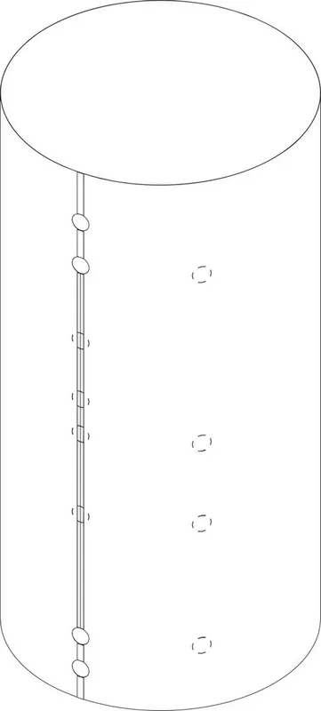 Junkers Ersatzteil TTNR: 7735501783 Verkleidung P1300.6 silber everp