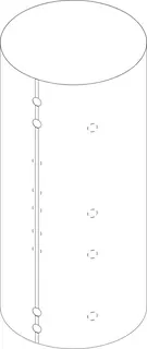 BOSCH Ersatzteil TTNR: 7735501782 Verkleidung P1000.6 silber everp