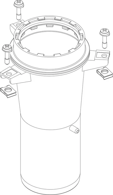 BOSCH Ersatzteil TTNR: 87186498200 Rohr