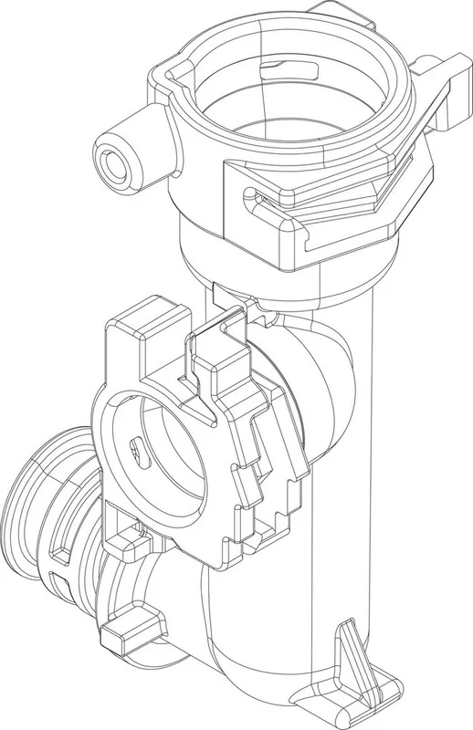 BOSCH Anschlussstück für GC5300iWM..