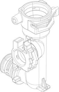 BOSCH Anschlussstück für GC5300iWM..