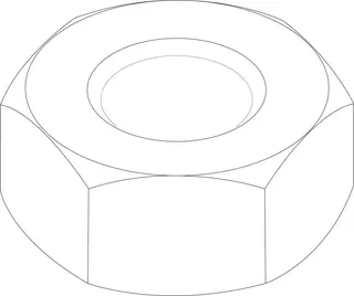 BOSCH Ersatzteil 8738715152 Mutter M3 (10x)