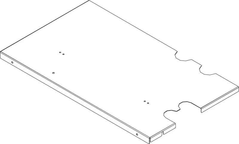 BOSCH Ersatzteil TTNR: 8738209432 Abdeckung L/W vorne