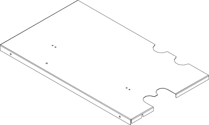 BOSCH Ersatzteil TTNR: 8738209430 Abdeckung A/W vorne
