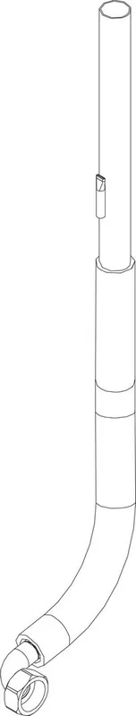 JU/BOSCH Ersatzteil TTNR: 8738207569 Schlauch 685 mm