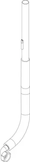 JU/BOSCH Ersatzteil TTNR: 8738207569 Schlauch 685 mm