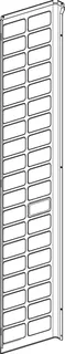 JU/BOSCH Ersatzteil TTNR: 8738207357 Seitenteil links 11-15kW s/t