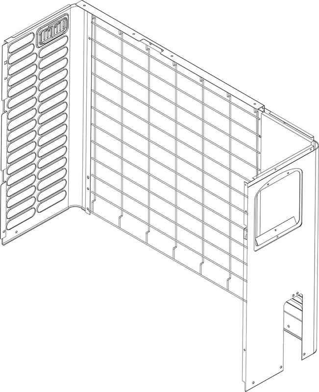 JU Ersatzteil TTNR: 8738207339 Rückwand 2KW