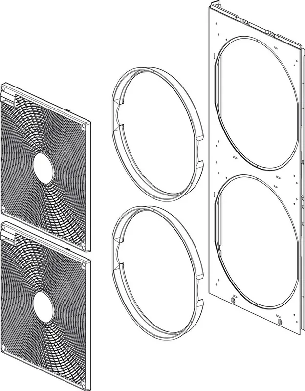 JU/BOSCH Ersatzteil TTNR: 8738207337 Vorderwand 11-15 kW s/t