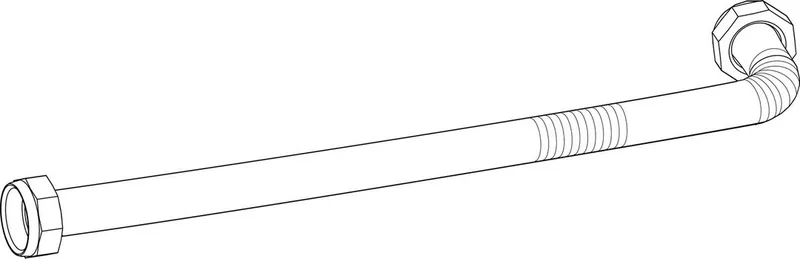 BOSCH Ersatzteil TTNR: 87377066440 Rohr WW horizontal nummeriert