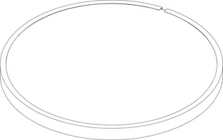 Junkers Ersatzteil TTNR: 8735100340 Verkleidungsdeckel D950x50 weiß Everp