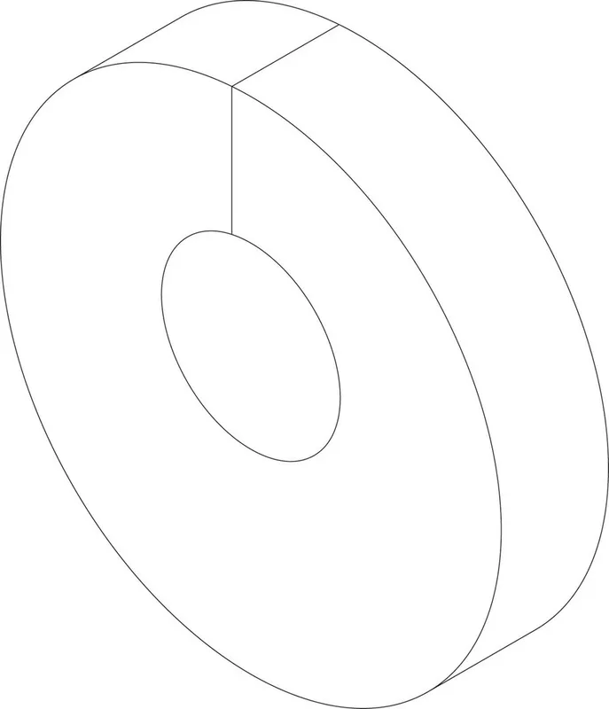 JU/BOSCH Ersatzteil TTNR: 8735100292 Weichschaum Rosette D200x60x40 everp