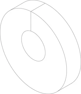 JU/BOSCH Ersatzteil TTNR: 8735100292 Weichschaum Rosette D200x60x40 everp