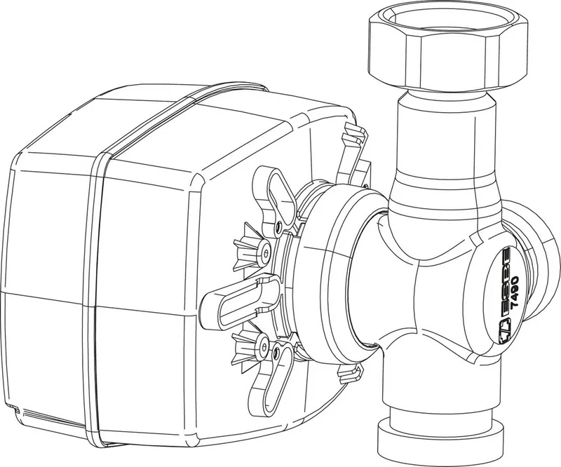 BOSCH Ersatzteil TTNR: 87186690110 Ventil mit Motor