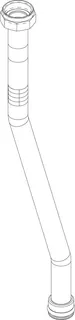 BOSCH Ersatzteil TTNR: 87186686740 Rohr 1 RL oben