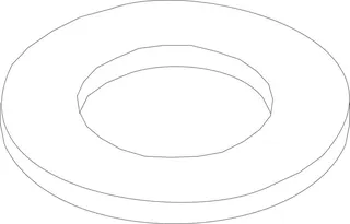 JU/BOSCH Ersatzteil TTNR: 87186684490 Dichtung Gasarmatur 41x3