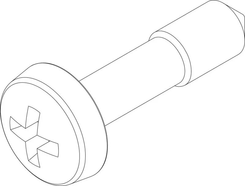 JU/BOSCH Ersatzteil TTNR: 87186618200 Schraube M5x15