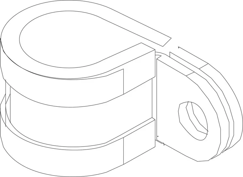 Junkers Ersatzteil TTNR: 87186425030 Klammer d=16 mm (10x)