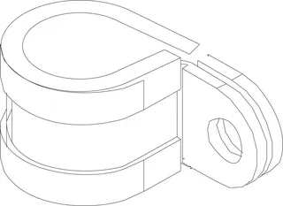 Junkers Ersatzteil TTNR: 87186425030 Klammer d=16 mm (10x)