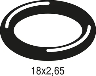 JU/BOSCH Ersatzteil TTNR: 87102051010 O-Ring 18x2,65 (10)