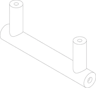 BOSCH Ersatzteil TTNR: 8735300120 Rohrleitung 35x1,5 gerade