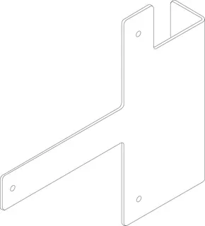 BOSCH Ersatzteil TTNR: 8735300117 Montagerahmen Modul