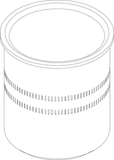 BOSCH Ersatzteil 8738206158 Hülse 28mm