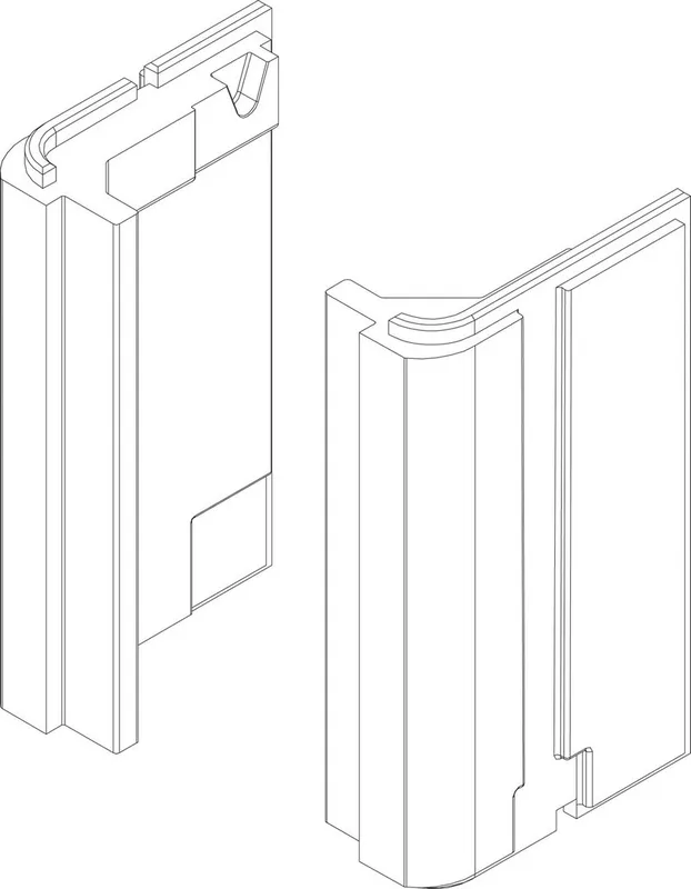 JU/BOSCH Ersatzteil TTNR: 8738206080 Seitenteil EPP <10 kW