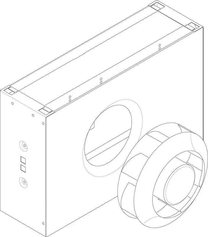 JU/BOSCH Ersatzteil TTNR: 87186664030 Gebläse kpl