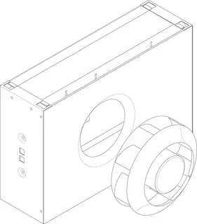 JU/BOSCH Ersatzteil TTNR: 87186664030 Gebläse kpl
