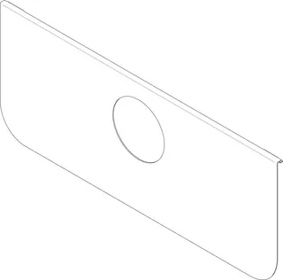JU/BOSCH Ersatzteil TTNR: 87186663850 Abdeckung Design