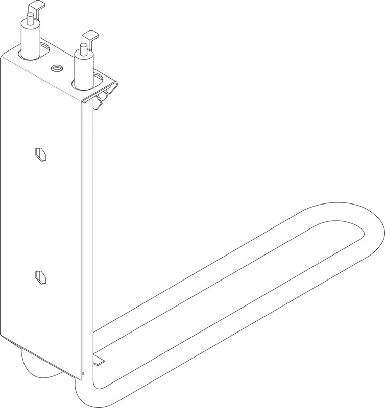 JU/BOSCH Ersatzteil TTNR: 87186661470 Vorheizregister