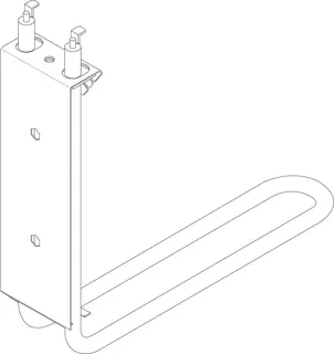 JU/BOSCH Ersatzteil TTNR: 87186661470 Vorheizregister