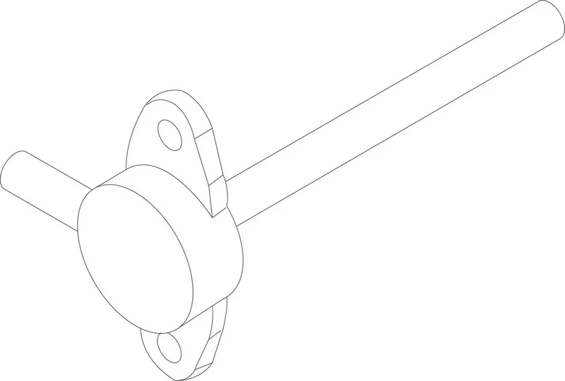 JU/BOSCH Ersatzteil TTNR: 87186661390 Adapter