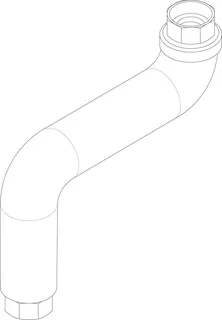 JU/BOSCH Ersatzteil TTNR: 8718594558 Anschlussrohr VK G11/2 kpl everp