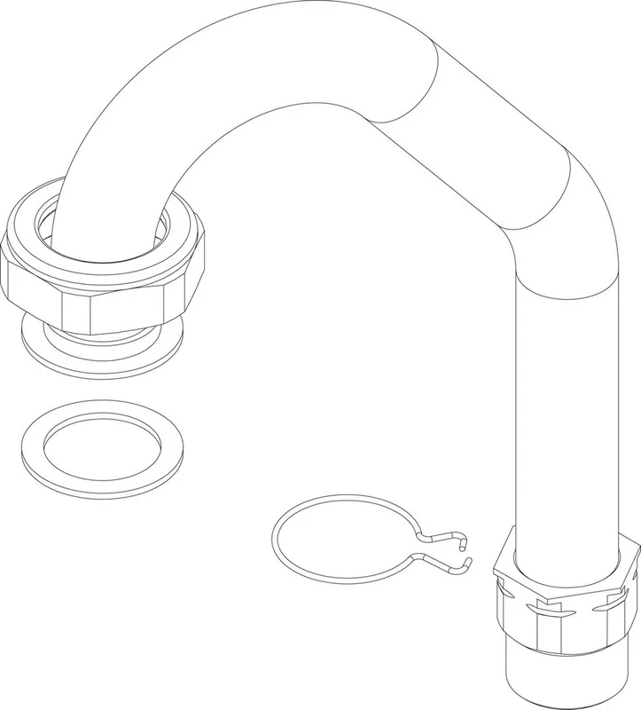 JU/BOSCH Ersatzteil TTNR: 87186454260 Rohr Pumpe_HC