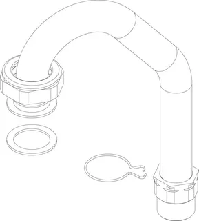 JU/BOSCH Ersatzteil TTNR: 87186454260 Rohr Pumpe_HC