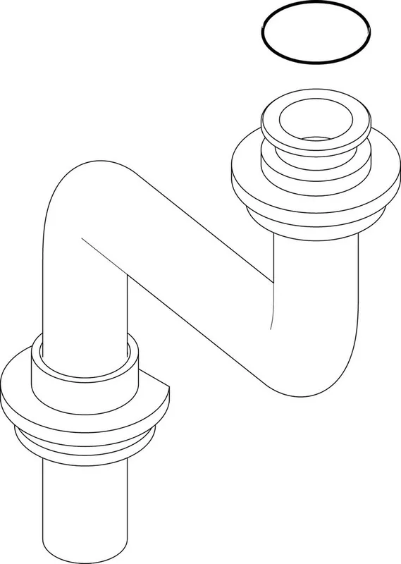 SIEGER Ersatzteil TTNR: 7736700099 Warmwasserrohr Sanitär