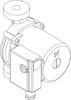 Junkers Ersatzteil TTNR: 87185325080 Pumpe UPS 25-120 solar