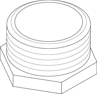 JU/BOSCH Ersatzteil TTNR: 87185325150 Reduziernippel 11/2" x 11/4"