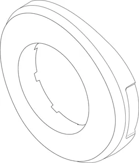 Junkers Ersatzteil TTNR: 87185422530 Isolierung Handloch D670x145 schwarz Rd