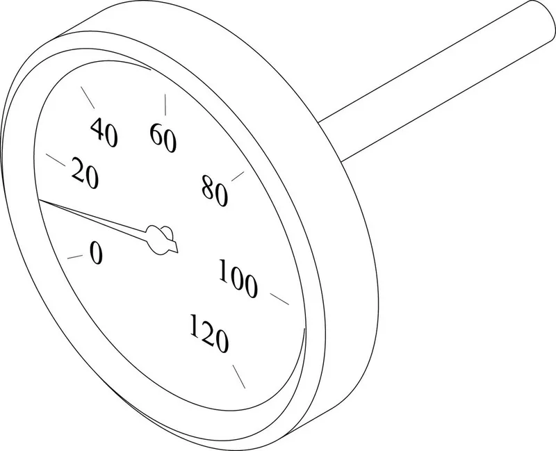 BOSCH Ersatzteil TTNR: 8738203232 Thermometer D180