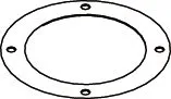 SIEGER Ersatzteil TTNR: 87160117130 Drosselblende D78 + D83